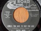 Patti Ward - (Girls) you have to wait for love / Get off my stuff 