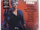 Cobra Motion Picture Soundtrack 1986 LP Vinyl Scotti Promo Stamp Sly Stallone NM