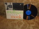 Gerry Mulligan Meets Monk Riverside 247 MONO org pres Wilbur Ware VG++ 1958