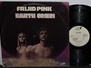 FRIJID PINK 1972 PSYCHEDELIC, HARD ROCK LP EARTH OMEN PROMO CLEAN PLAY VG+ NR