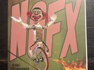 NOFX Stoke Extinguisher GREEN PINK Swirl /999 OOP RARE 2013 FAT WRECK CHORDS
