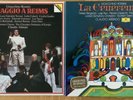 2 SIGNIERTE LP-Boxen: ROSSINI Abbado -  Il Viaggio A Reims + La Cenerentola