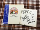 Queen  – Night at the opera - JAPAN Vinyl LP OBI RARE Japan Autographed Insert