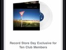 Pearl Jam RSD YIELD GIVE WAY CLEAR VINYL Record Ten Club Version Mint