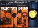 SONNY ROLLINS KENNY DORHAM MAX ROACH Plays For Bird LP PRESTIGE 7095 NJ DG MONO