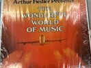 ARTHUR FIEDLER PRESENTS THE WONDERFUL WORLD OF MUSIC 10 RECORD BOX SET VG++