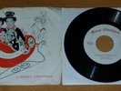 RARE Private 45 rpm record Bobbie Dickie Dick Clark Wish You A Merry Christmas