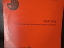 In motion modern progressive group sounds played by Rubba De Wolfe DW/LP 3428
