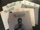 Eric Clapton Crossroads 6-LP Box Set 1988 Polydor 16- Electrosound press w/Book