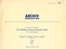 ARCHIV 13029 AP - SCHNEIDERHAN - BACH PARTITA FOR VIOLIN SOLO NO. 2 - 10
