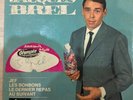 Jacques BREL avec dédicace 45T 70636M Année 1960 Barclay -Jef-les Bonbons