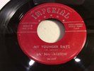 LIL' SON JACKSON-IMPERIAL 5319-MY YOUNGER DAYS/I WISH TO GO HOME-TEXAS BLUES 45