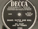 78rpm BILL HALEY and his COMETS Shake Rattle And Roll / ABC Boogie