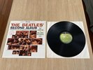 The Beatles Second Album Apple LP Record 1975 ALL RIGHTS label print