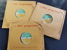1960s BBC TRANSCRIPTION SERVICE LPs Sherlock Holmes Arthur Conan Doyle 3xLP set