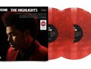 THE WEEKND The Highlights 2 LP Vinyles Rouge Brillant Red Sparkle USA NM