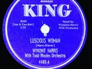Wynonie Harris With Todd Rhodes Orchestra ‎– Lovin' Machine, 78 RPM, US, 1951