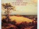 CLAUDIO ARRAU ⸺  CHOPIN complete 21 nocturnes ⸺  PHILIPS 2xLPs EX++