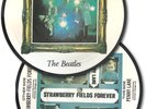 The Beatles EP PD - Strawberry Fields Forever - 20th Anniversary Picture Disc.