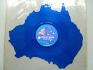Men At Work 'Down Under' (EPCA10 1980) V Rare 1981 2 Trk Shaped Blue UK 7
