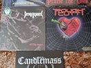 5 Heavy Metal Vinyls (Death Angel, Rough Cutt, Candlemass, CJSS, Artch)