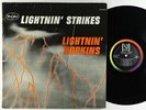 Lightnin' Hopkins - Lightnin' Strikes LP - Vee-Jay Mono VG+ Shrink