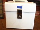 (RARE) White Record Case With 42 Free 7