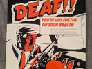 YOU'VE GOT FOETUS ON YOUR BREATH DEAF VINYL WOMB OYBL 1 1981 WITH GREEN INSERT