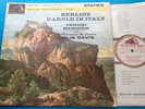 Yehudi Menuhin/Colin Davis BERLIOZ Harold in Italy - HMV ASD 537 White/Gold
