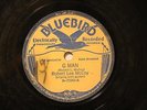 COUNTRY BLUES ROBERT LEE MCCOY G Man BUFF BLUEBIRD  7090