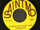 FABULOUS FOUR: everybody's got to have a heart / if i knew SAINTMO 7