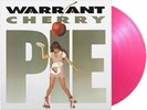 WARRANT CHERRY PIE VINYL NEW  LIMITED TO 3,000 180 GRAM PINK LP