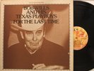 Bob Wills & His Texas Playboys 2-Disc Lp For The Last Time (W/ Booklet) On Ua -