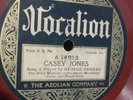 78 RPM  George Reneau 'Casey Jones' / 'Arkansaw Traveler' 1924 RARE