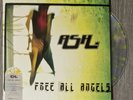 Ash Free All Angels YELLOW SPLATTER Vinyl LP
