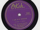 DOO-WOP 78: THE SCHOOLBOYS: I AM OLD ENOUGH/MARY/ Okeh 7085/ excellent condition