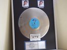 Billy Ocean Suddenly Album Jive/Arista Record 2 Million RIAA Music Sales Award