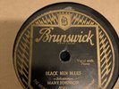 BLUES Brunswick 78 RPM Mary Johnson - Black Men Blues 7081 V/V-