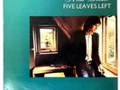 Nick Drake – “Five Leaves Left” - 1976 - Antilles AN-7010 - 12” Stereo Rock LP