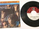 45rpm record The Doors PEOPLE ARE STRANGE & UNHAPPY GIRL