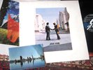 PINK FLOYD -      Wish You Were Here,      RARE 1976 UK LP + POSTCARD / INNER