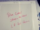 Peter Gabriel- Shaking The Three 2 LP Test Pressing Shaking The Three - Mint