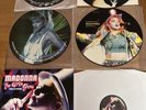 MADONNA  3x interview picture disc / 1 live album / rain pocture disc