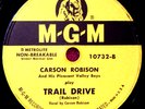 Carson Robison Trail Drive / That Horse Named Pete 78 PLAY GRADED Fully Tested