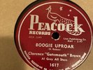 R&B Peacock 78 RPM Clarence Gatemouth Brown - Boogie Uproar 1617 V+
