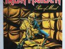 IRON MAIDEN  PIECE OF MIND  BLUE  VINYL / LP