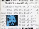 FRANK WRIGHT/GEORGE ARVANITAS SHOUTING THE BLUES SUN SEB 002 1977 FRENCH M-/M