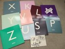 Ash A-Z series singles - 10 x 7’’ vinyl records, Signed art card - NEW