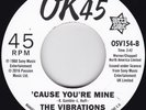Northern Soul--The Vibrations--Gonna Get Along Without You Now / 'Cause You're M
