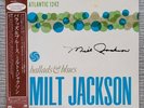 Milt Jackson - Ballads & Blues - Atlantic (Japan) Lucky Thompson - AUTOGRAPHED